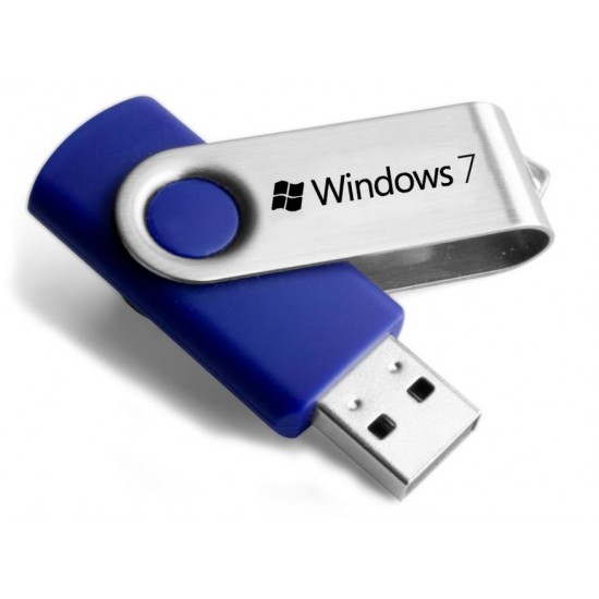 Windows 7 installatie op 64GB USB stick